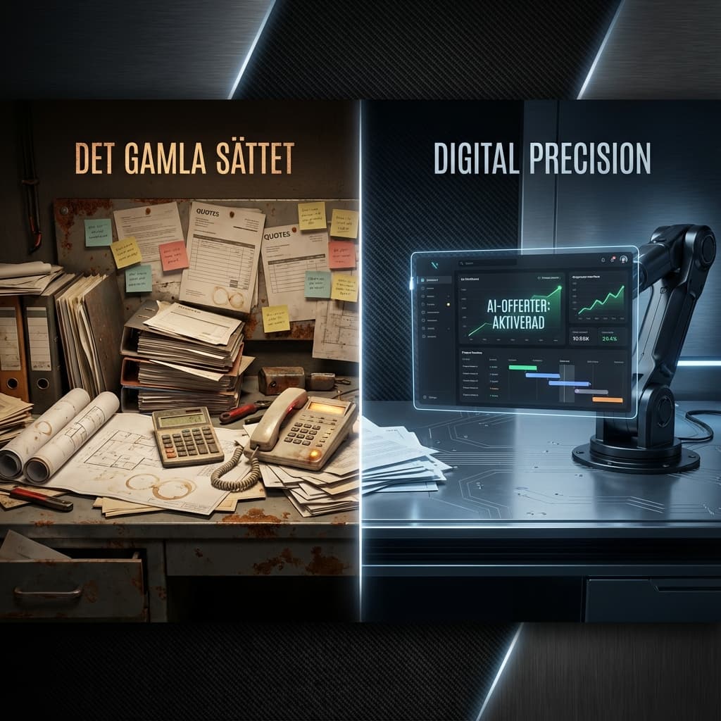 Det gamla sättet vs Digital Precision